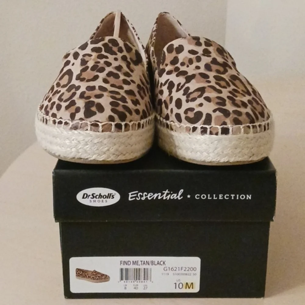 Dr. Scholl's Find Me Leopard Print Espadrille